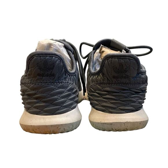 Adidas Tubular Diamond Pattern Running Shoes Sneaker Shadow Onix Gray 8 - Picture 4 of 11